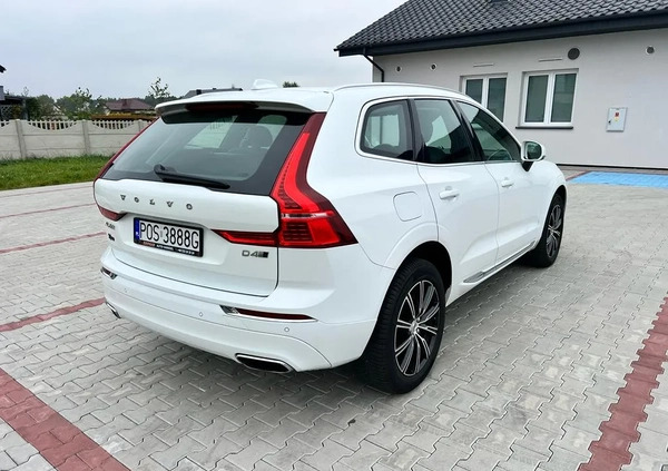 Volvo XC 60 cena 130900 przebieg: 119000, rok produkcji 2017 z Stęszew małe 631